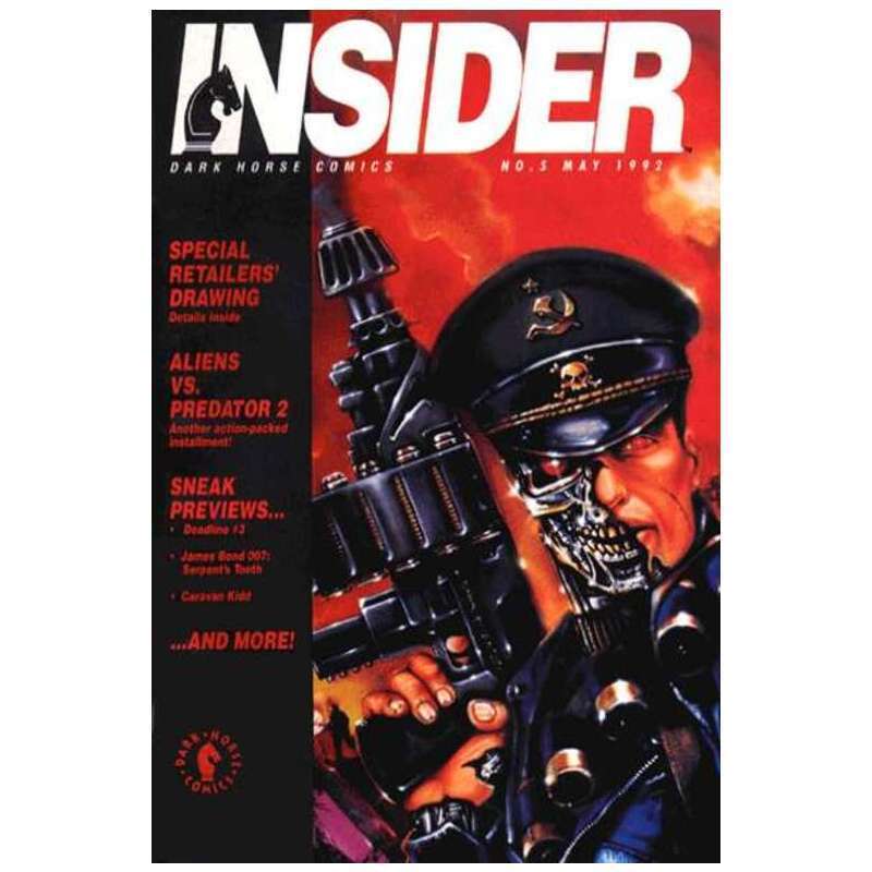 Dark Horse Insider (1992 series) #5 in VF + condition. Dark Horse comics [x%