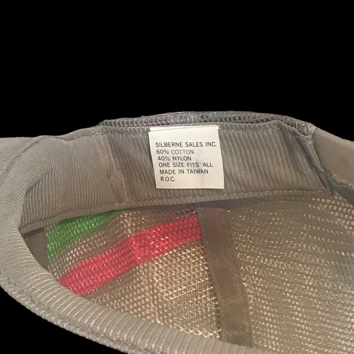 Vintage 90s Washington DC Snapback Trucker Hat/Cap Colorful NOS - Picture 5 of 5