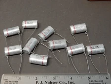 ITW Polyester Film Capacitors Qty 10 .82uf 100V NOS