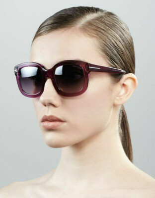 Tom Ford Crystal Sunglasses Christophe TF279 90W Purple | eBay
