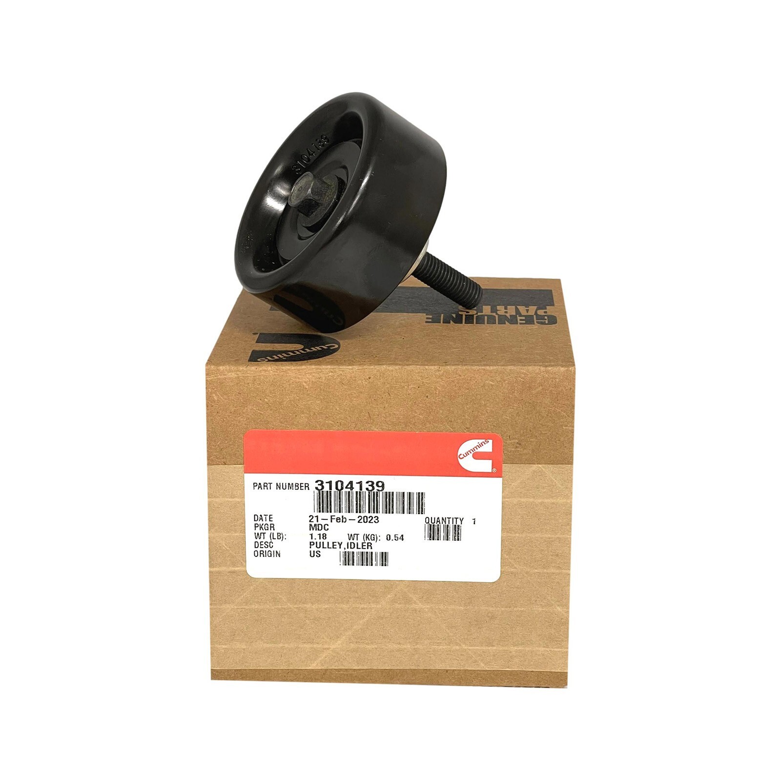 Cummins OEM Idler Pulley Part# 3104139 for sale online | eBay