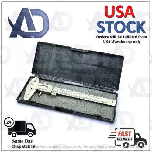 ADI Stainless Steel Digital Vernier Caliper Metric Imperial Measuring System