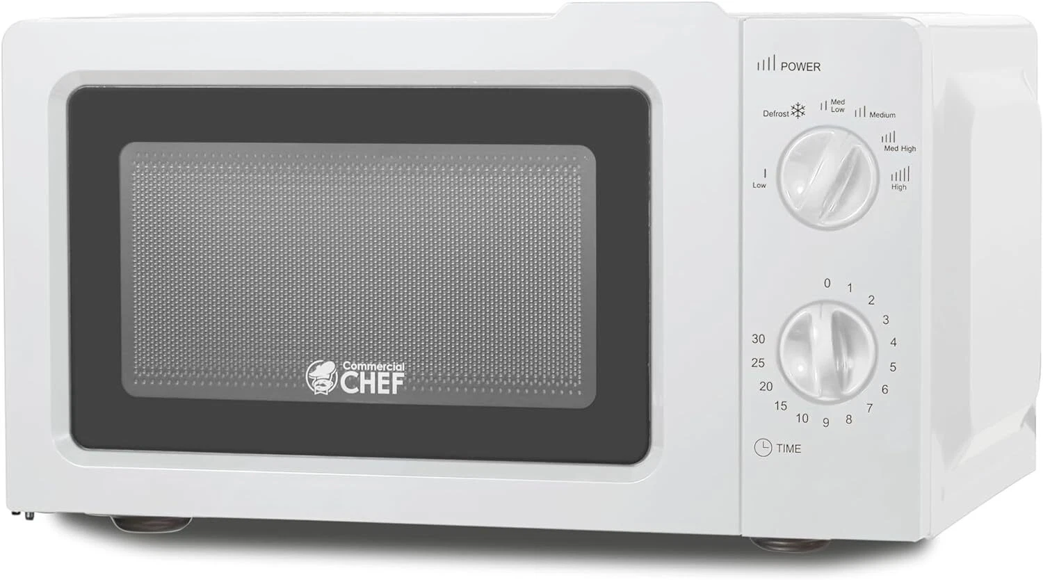 0.6 Cubic Foot Microwave With 6 Power Levels, Small Microwave Wi