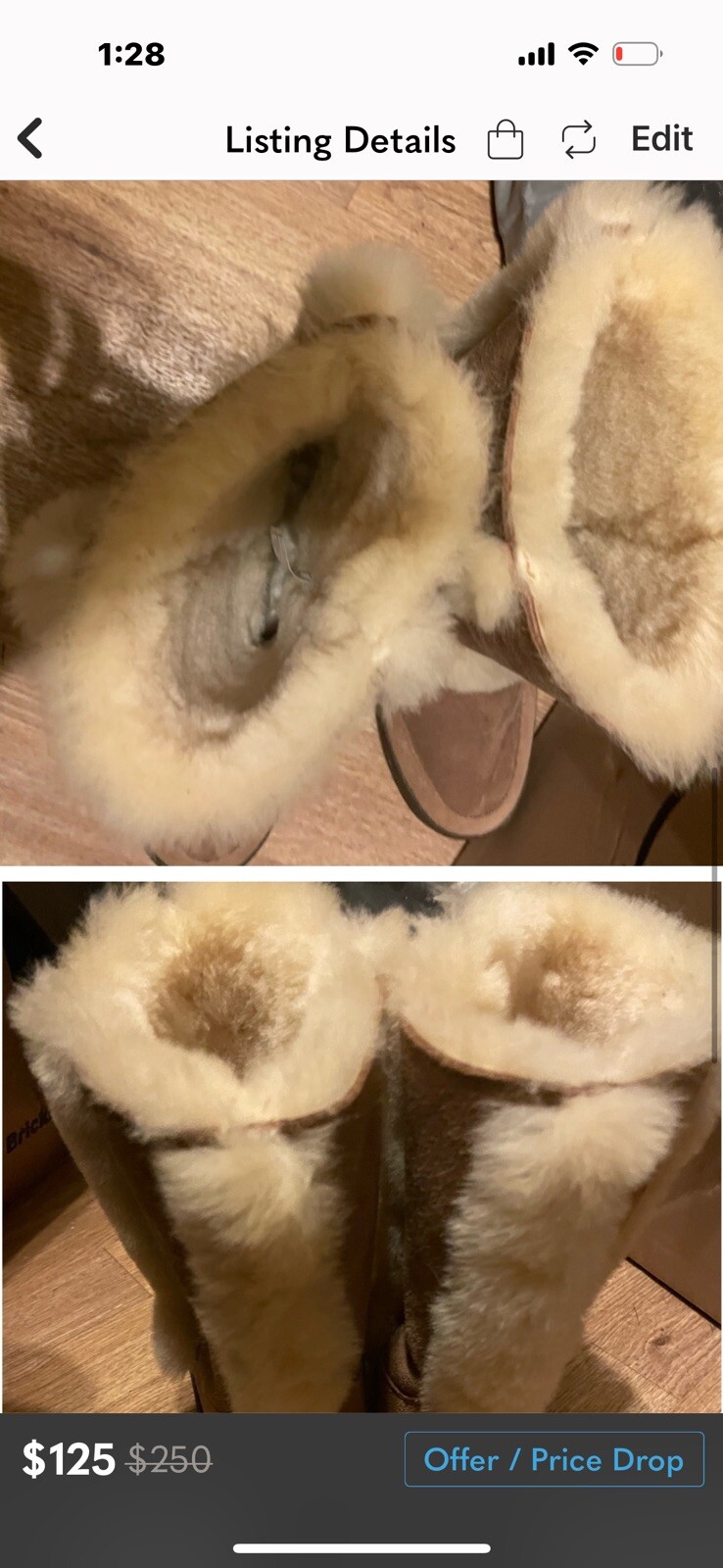 FUR UGG BOOTS - image 4