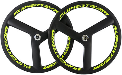 superteam ホイール Superteam 56mm Road Bike Tri Spoke Wheelset Road Bike 3 Spokes