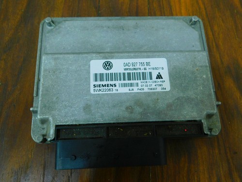 Steuergerät Verteilergetriebe VW Touareg 7L 6G-Automatik 0AD927755BG Original