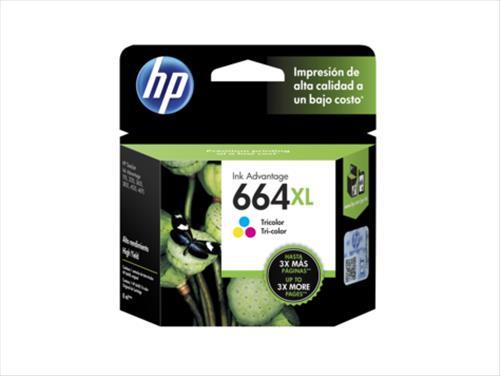 HP 664xl High Yield Tri-color Original Ink Advantage Cartridge for sale  online | eBay
