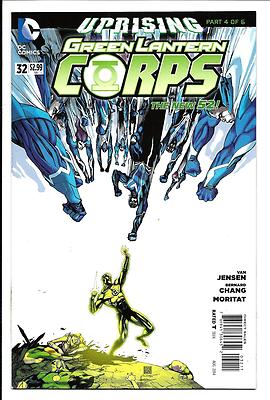 Green Lantern Corps # 32 DC Comics Uprising Aug 2014 NM New