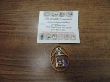 Old World Ornaments Nativity Scene Christmas Ornament 2006