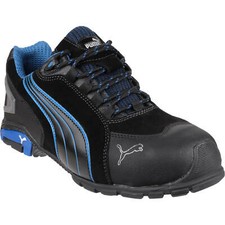 Puma Mens Safety Rio Low Safety Boots Black Size 11