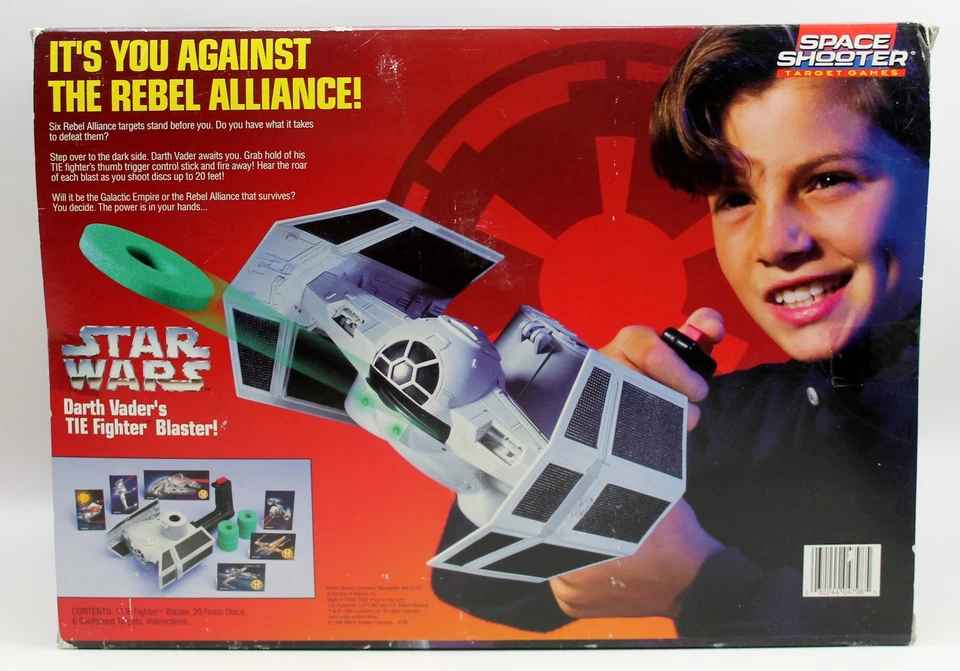 Star Wars Space Shooter Target Games Dart Vader's Tie Fighter Blasters Foto 2 de 2