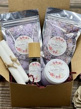 Lavender Bliss Collection   Natural Mini Body Box Set