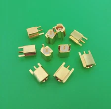 (5 PCS) MCX Female PCB Mount Straight Coax Connector - USA Seller