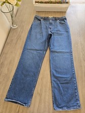 Abercrombie  Fitch The 90s Straight Ultra High Rise Jeans 32/14R Non-Distressed