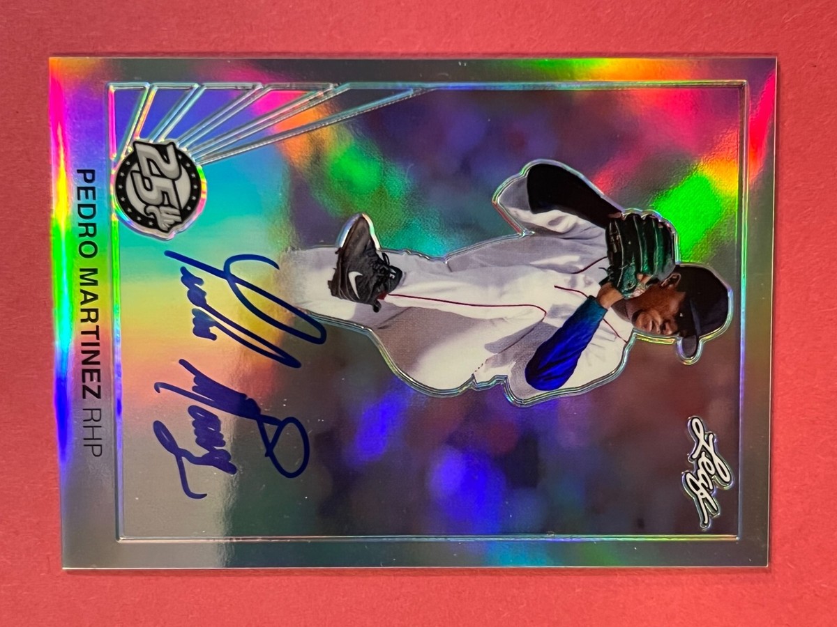 2015 Leaf 25th PEDRO MARTINEZ Auto 直筆サインカード 23/25