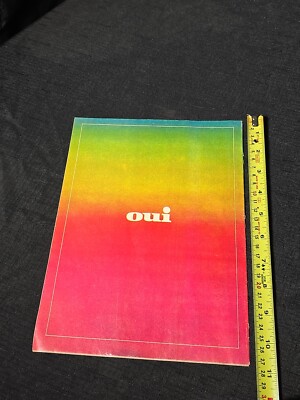 ロック・カレンダー 1983年ポリドール  RAINBOW 他 1983 Oui Rock Calendar Ozzy Osbourne Motorhead Rick James Joe