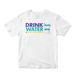 aqua graphic tee