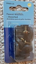 Plumb Pak PP805-20 Faucet Assorted Washers with 4 Screws 