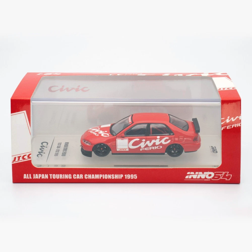 INNO64 1:64 HONDA CIVIC FERIO EG9 TEST CAR JTCC 1995 | eBay
