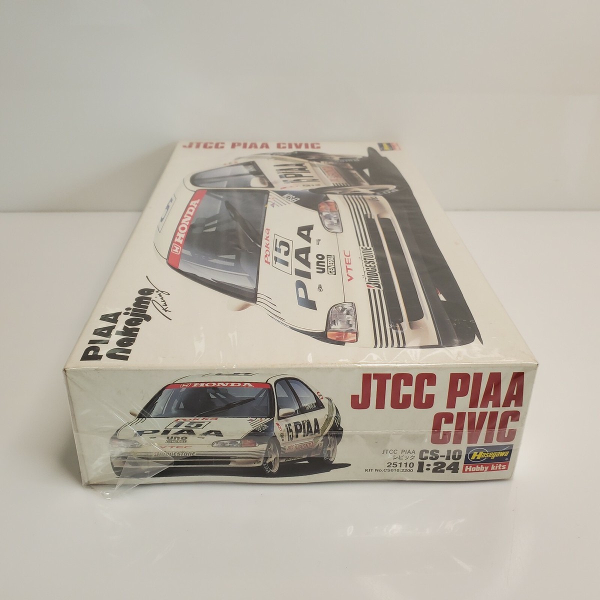 Rare Vintage Hasegawa JTCC PIAA #15 Honda Civic EG9 Model Kit