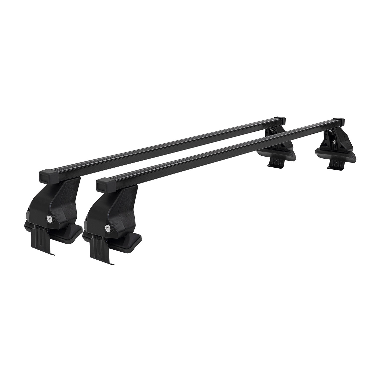 Smooth Roof Racks Cross Bars Luggage Carrier for Dodge Journey 2011-2020 Black