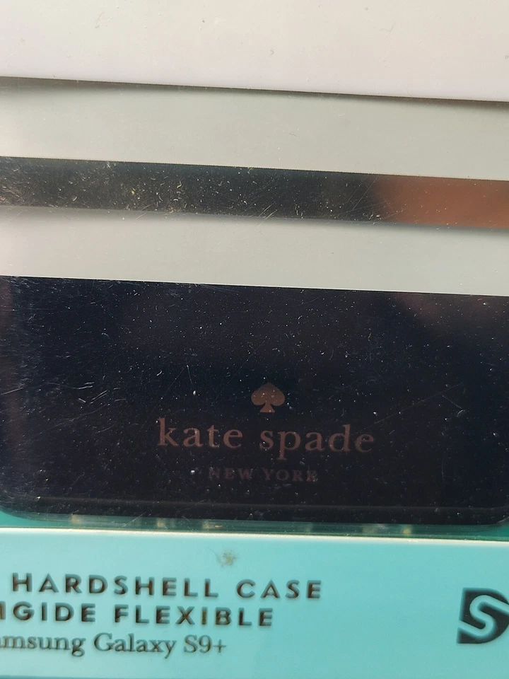 Kate Spade 三星 Galaxy S9+ 粉红色透明柔性硬壳手机壳 全新 — 第 4/4 张图片