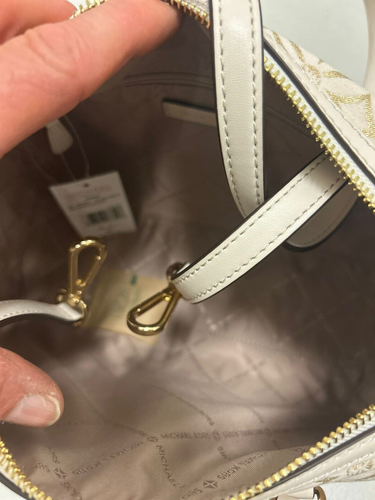 Michael Kors Travel Small Trolley Bag + Duffle Bag+XL Weekender Bag(Light Cream) - Picture 13 of 24