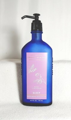 bath and body works aromatherapy rose + lavender 6.5  fl oz body lotion