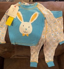 NWT Munki Munki Easter Pajama Set Boys Size 8