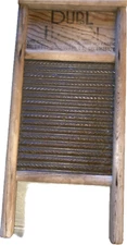 Vintage Dubl Handi Washboard  COTTAGE CORE GRANDMA Wash Board 18" X 8.5"