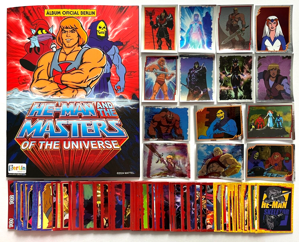 【即購入ok】Masters of the Universe He-Manセット ALBUM HE-MAN & THE MASTERS OF THE UNIVERSE + Full Set 197/197