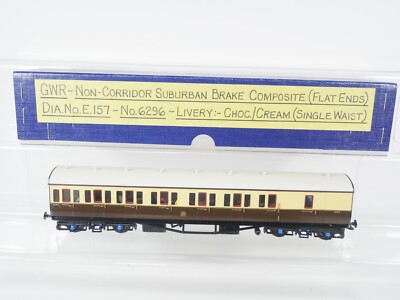 Spur O Messing GWR Durchmesser E147 Suburban Brake Comp Reisebus 6296 Lawrence/Goddard