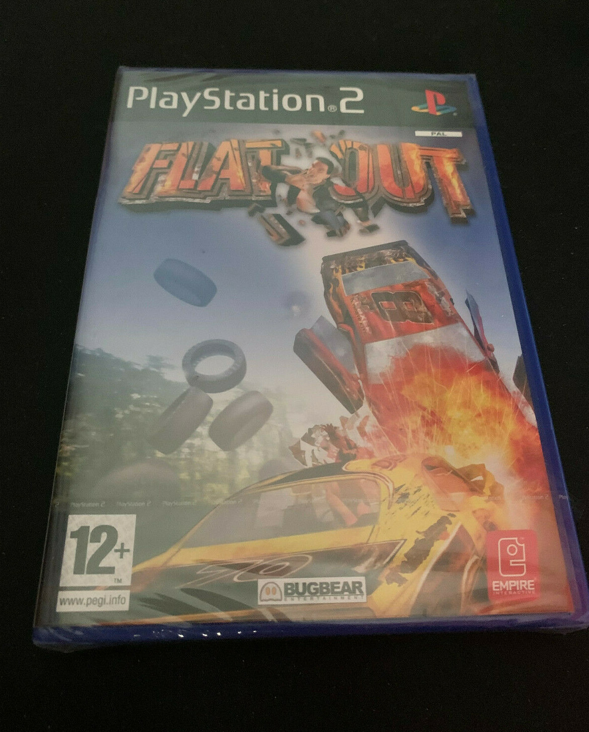 FlatOut PS2 Play Station 2 Pal ESPAGNOL Nouveau Sous Scellé