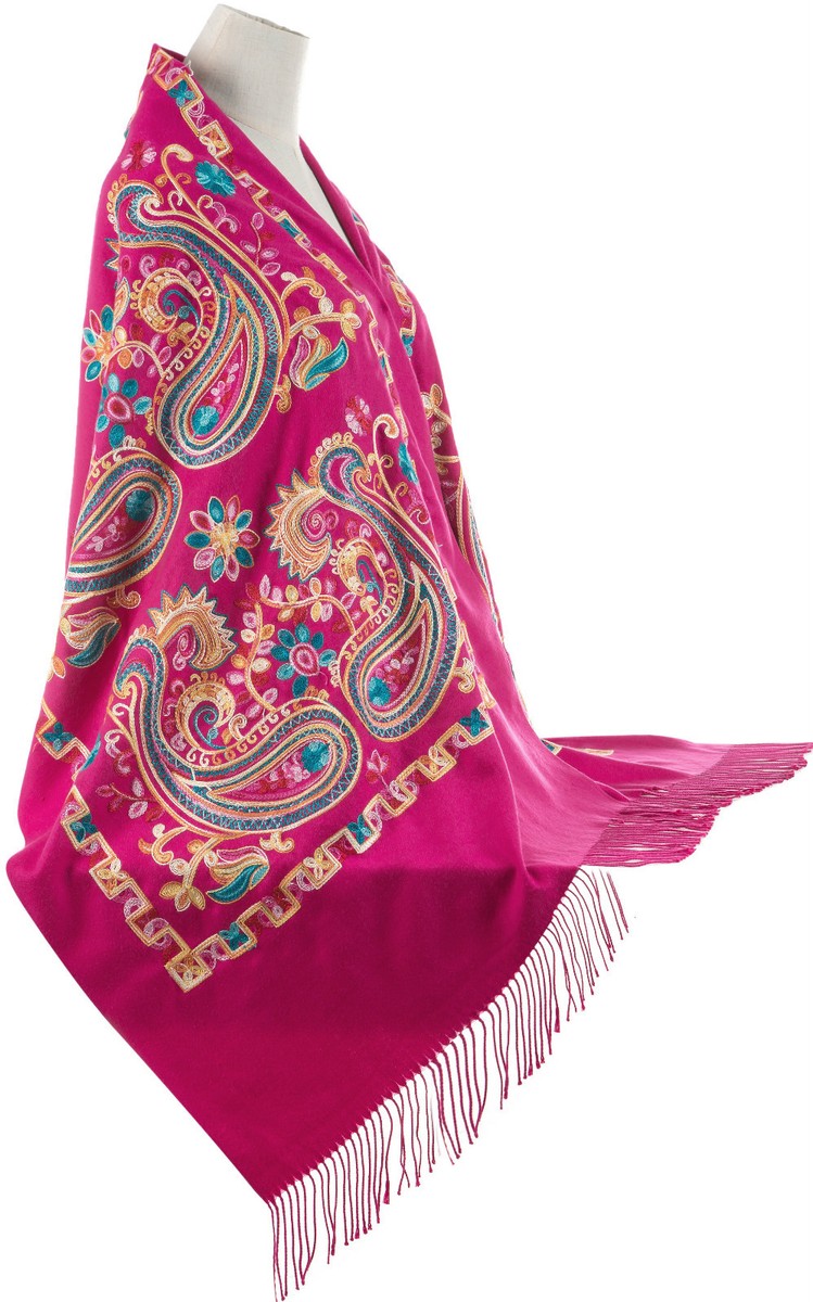 sciarpa da donna con disegno paisley firmato Passigatti sciarpa da donna con disegno paisley firmato Passigatti