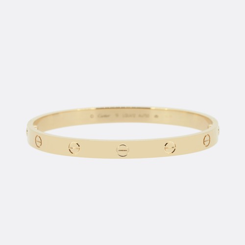 18ct Rose Gold Cartier LOVE Bangle 