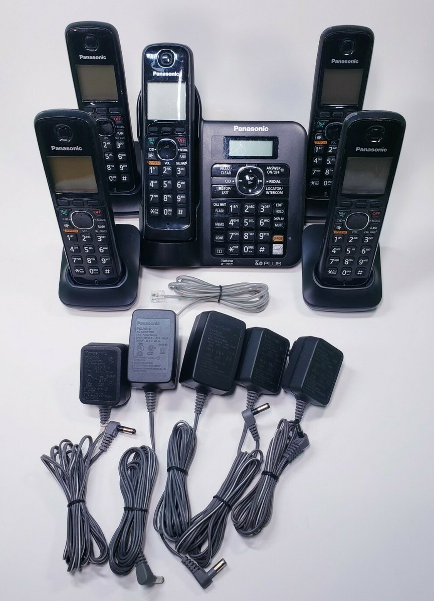 Panasonic KX-TG6641 Base Deck 6.0 Plus & 4 Additional PNLC1017