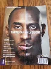 NBA FINALS PROGRAM 2008 CELTICS LAKERS KOBE BRYANT KEVIN GARNETT SPLIT COVER