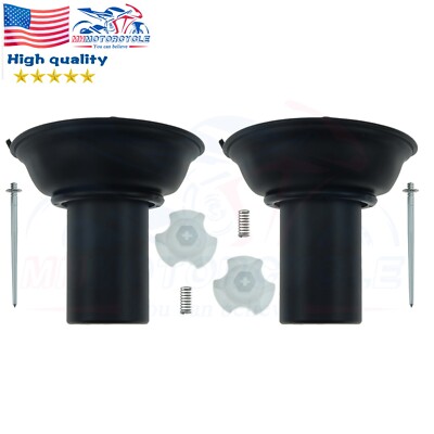 2x Membrane Vacuum Piston For Honda VT1100C Shadow Spirit 97-05 16111-MAA-A00-US