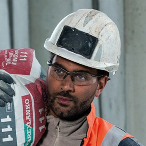 BOLLE CONTOUR Safety Glasses Clear Smoke ESP Lens Anti-Fog Anti-Scratch FREE Bag - Image 4 of 4