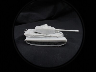 German King Tiger Tank 3d print 15mm 1/100 WW2 Flames of War