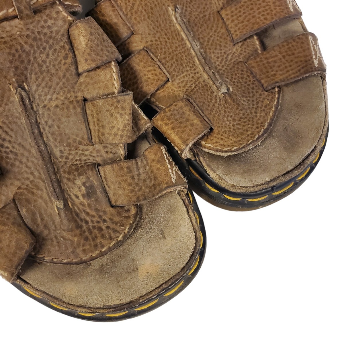 Dr. Martens Men’s Size 12 Brown Leather Sandals Made in England Dr. Martens Brown Sandals for Men for sale | eBay main image 2