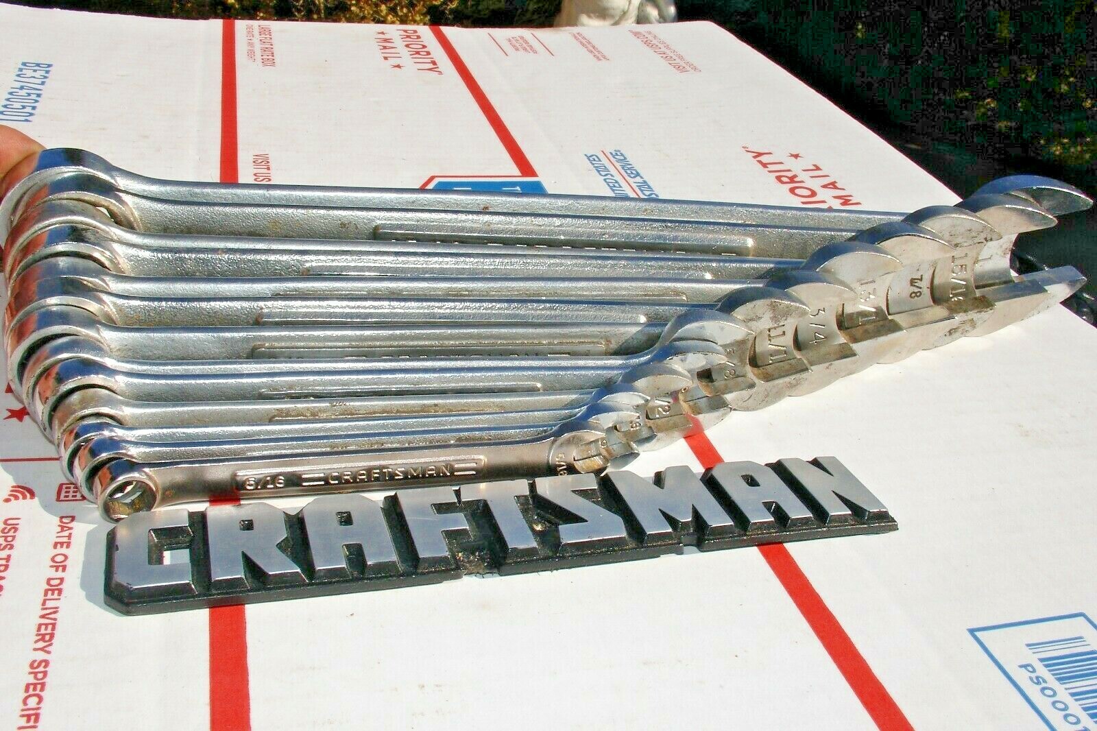 CRAFTSMAN USA COMBINATION WRENCH SET SAE 13PC eBay