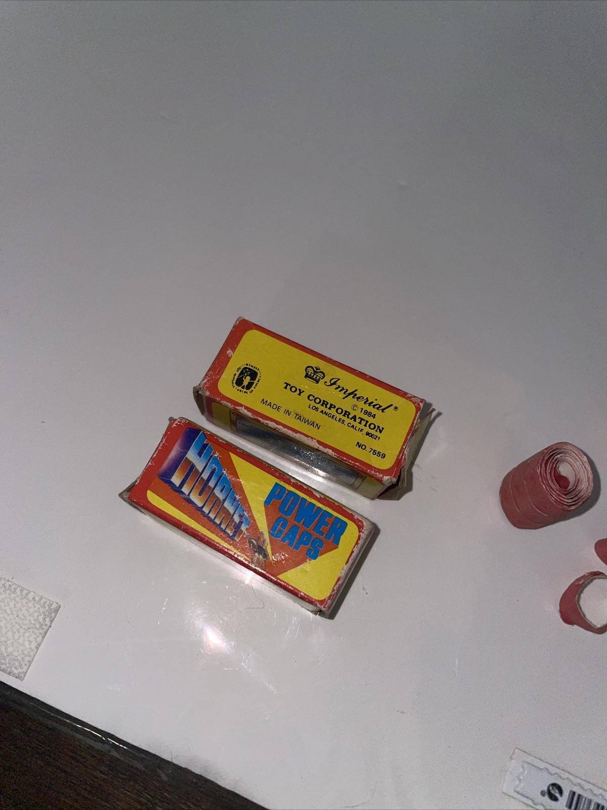Vintage Cap Gun Ammo Rolls Power Caps 1984 Imperial Toys 10