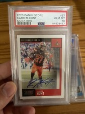 2020 Score Football Cards Checklist 36