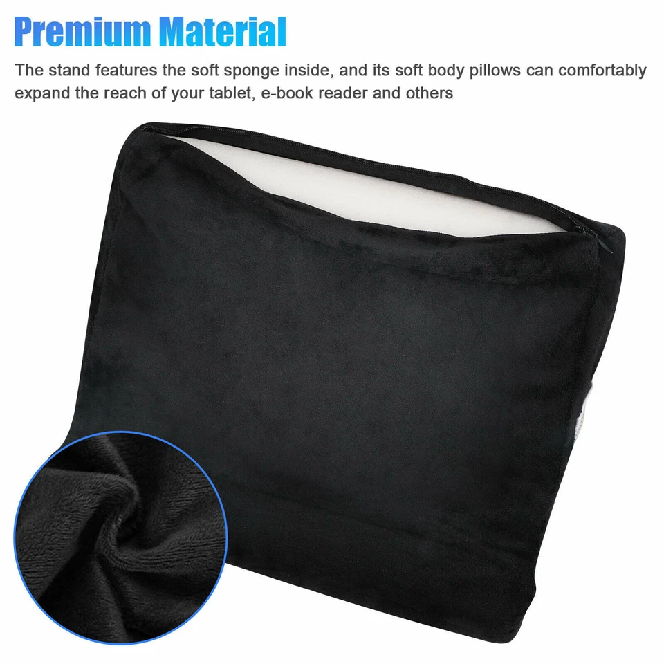 Multi-Angle Pillow Tablet Read Stand Holder Foam Lap Rest Cushion For iPad Phone - Image 3 of 4