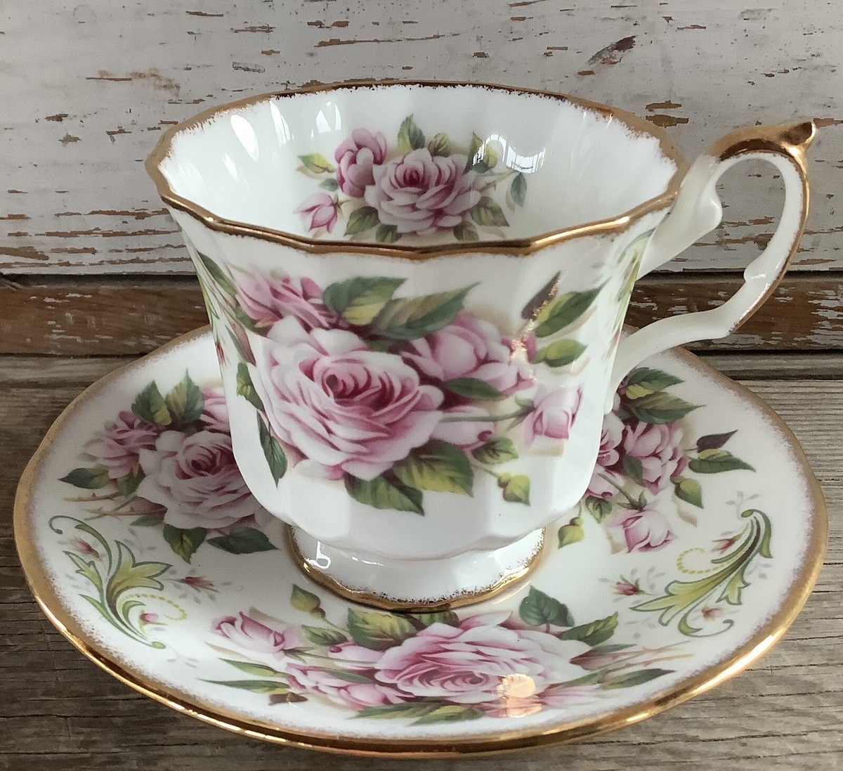 Elisabethan Rose セット Elizabethan Bone China~Lady Sylvia~Anniversary Rose Series~Tea Cup