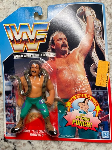 Hasbro WWF Official Jake The Snake Roberts Figure ...