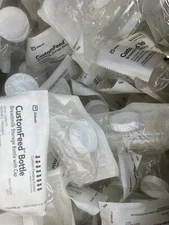 Abbott Customfeed Bottles w/ Cap Breastmilk Storage Hospital 60mL Reusable Lot