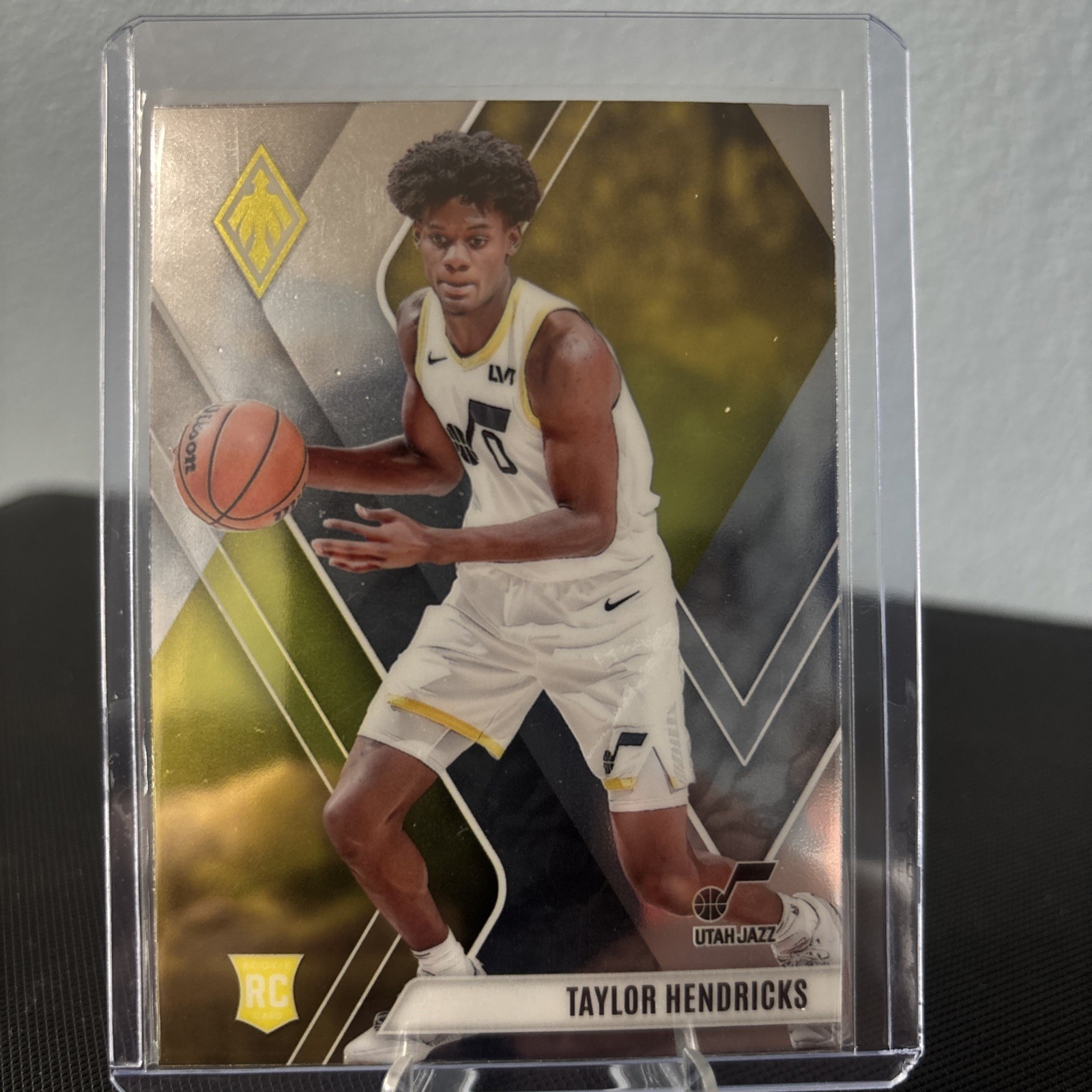 2023-24 Panini Phoenix Basketball Taylor Hendricks Teal Lazer #264 Utah Jazz