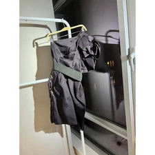 Lanvin for H&M Deep Purple One Shoulder Dress S